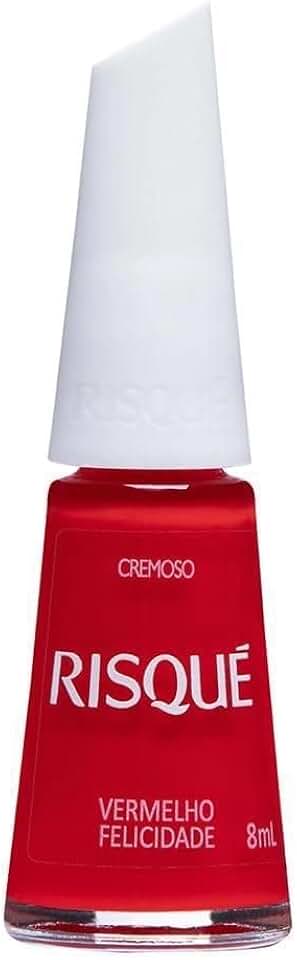 Esmalte Cremoso Risqué Queridinhos Vermelho Felicidade