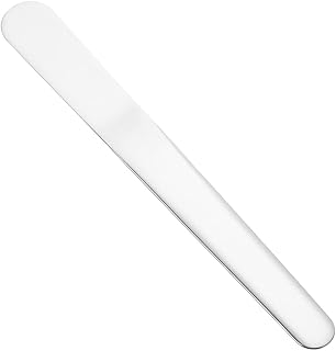 Mini espátula cosmética de metal, mini cuchar...