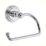 Ginger 1109/PC Chelsea Single-Post Toilet Paper Holder, Chrome, Hanging Toilet Tissue...