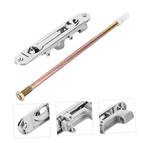 2pcs Flush Bolt Invisible Door Security Lock Anti- Door Hasp Door Hasp Lock Bolt Door Sliding Hasp Lock Stainless Steel Door Hasp Handle Drawer Door Latch Metal Heavy - Image 2