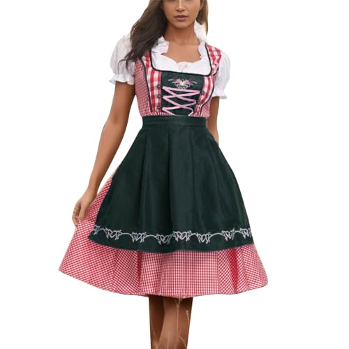 Robe traditionnelle bavaroise Dirndl femme tenue Oktoberfest