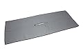 Center Cut Microfiber Golf Towel 16"x40" (Gray)