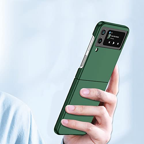Coque Samsung Z Flip 4 pliable et mince en couleur vert élégant