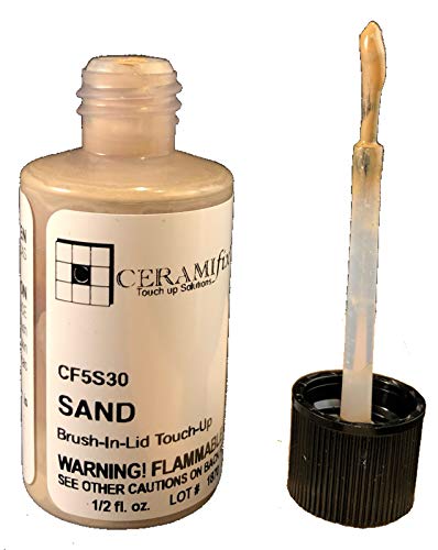 Ceramifix .5 oz Sand Touch up Paint for Tile, Appliances and More