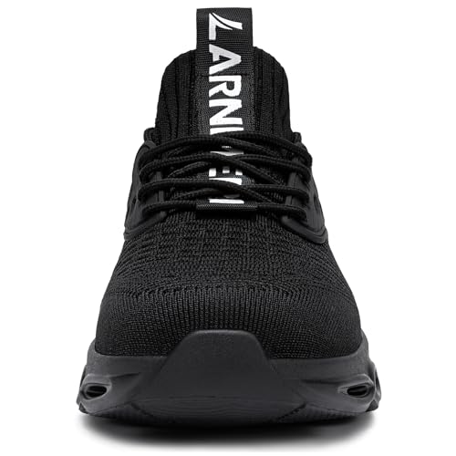 Image of LARNMERN Steel Toe Shoes for Men Women Lightweight Work Safety Shoes Sneakers Comfortable Safety Toe Sneakers Stylish Work Shoe Colorful Zapatos de Seguridad