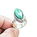 925 sterling silver ring natural malachite ring boho ring gypsy ring handmade jewelry vintage style ring green malachite jewelry women ring marquise gemstone ring engagement ring all size available