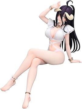 YLQANONG Anime Albedo Figures Albedo Figure Statues PVC Model Anime Action Figurine Ornaments Gifts for Fans 16CM/6.3IN