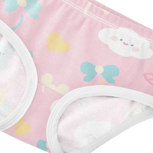 Girls' Underwear Bow-knot White Cloud Cute Toddle Brief Panties 2-8 Years 203005554