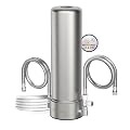 Waterdrop AP13 Under Sink Water Filter and Refrigerator Water Filter 2-in-1, Inline Water Filter System for Refrigerator and Undersink, No Drilling Required, Reduce PFOA/PFOS, NSF/ANSI 42 Certified