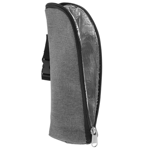 BESPORTBLE Insulated Bottle Bag Durable Thermal Pouch for Outdoor Travel Keeps Milk Beverages Warm Cool Convenient Zipper Design for Hiking Stroller Use