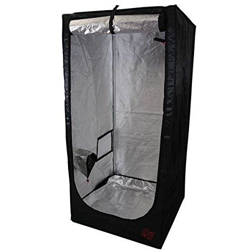 Secret Jardin Hydro Shoot 80 x 80 x 160 - Dunkles Silber Indoor-Grow-Tent Growbox