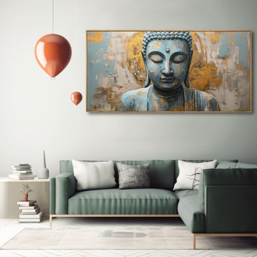 Moomel Wall Art Buddha Zen Art Modern Artwork Canvas Painting For Living Room Bedroom Dining Room Home Office Decor Large Framed Ready To Hang 20 Inchx40 Inch thumb #2