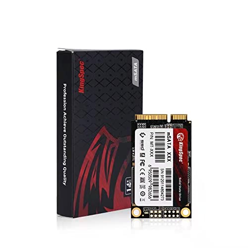 Kingspec 256Gb Msata Ssd, Super Speed Internal Solid State Drives Sata3 6Gb/S + 3D Nand Flash Technology (30X50Mm,256Gb) #TOP5