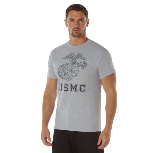 T-Shirt USMC Eagle Globe Anchor pour look décontracté et urbain - 3
