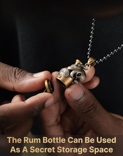 COPPERTIST.WU Octopus Capsule Pendant Necklace for Men Women Pet Ashes Urn Holder Keepsakes Jewelry Gift3