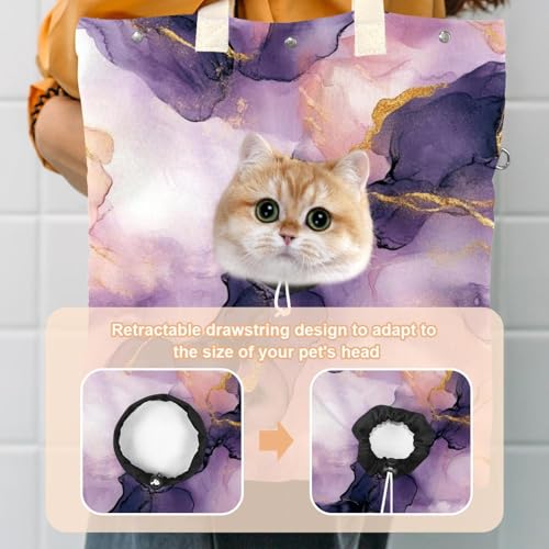 Sac de transport pour chat en toile pour voyager sereinement en ville avec son chaton