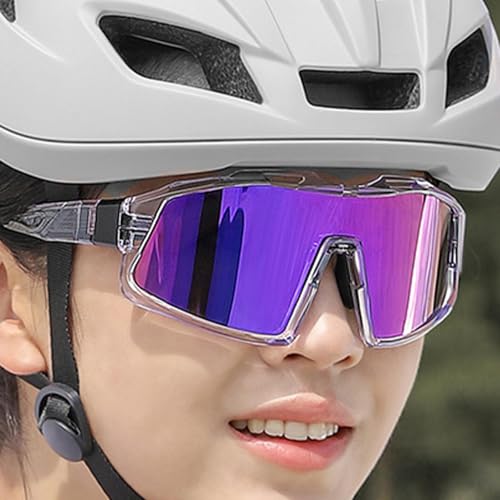 Gafas de montaña a prueba de viento con lentes deportivas polarizadas antirreflejos 3