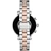 Michael Kors Access Women's Sofie Heart Rate' Touch-Screen Smartwatch with Stainless-Steel Strap, Silver, 18 (Model: MKT5064)
