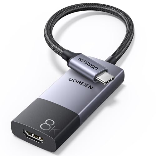 Ya en manzanajugosa.com: UGREEN Adaptador USB C a HDMI 8K60Hz Convertidor 2.1 4K120Hz Compatible con iPhone 17 Pro MAX Air Galaxy S24 Plus Ultra MacBook iPad Pro Air Surface