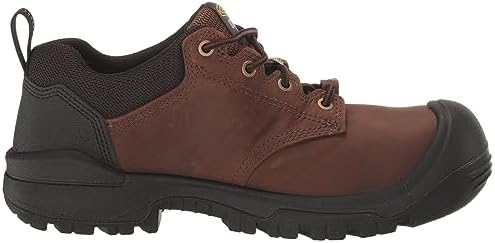 KEEN Utility Men's Independence Oxford Composite Toe Waterproof Work Shoes, Dark Earth/Black, 8.5 Wide | Image 5