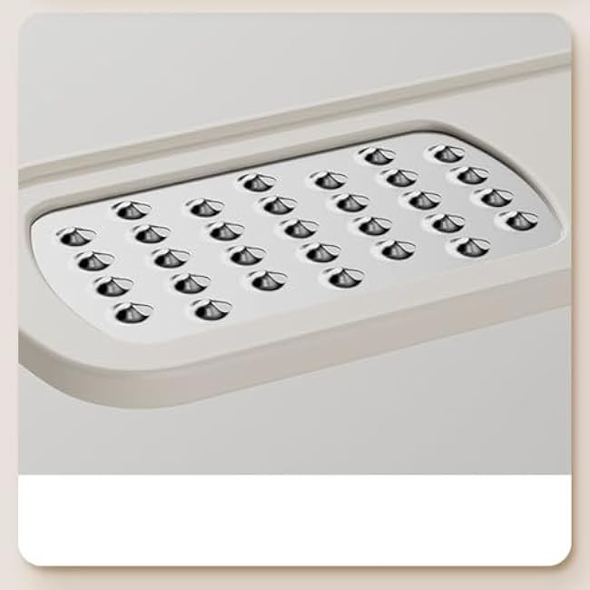 Garlic Grinder - Mini Food Chopper Processor for Quick Mincing, Compact Press with Blades, Spices Seasoning, Kitchen Tool for Cooking, Restaurant, Home, and Outdoor Camping Use