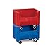 QUANTUM Giant Stacking Bins - Red - Lot of 2
