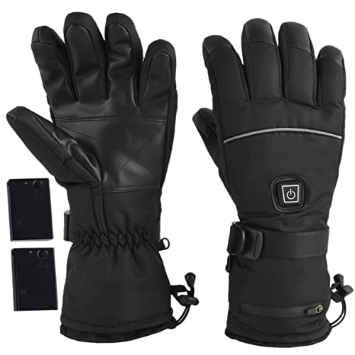 HANABASS 3 Pairs Hand Warmer Gloves Rechargeable Thermal Gloves for Men Women Winter Motorcycle Skiing