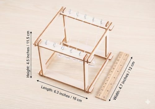 Image of Newton's Pendulum DIY Science Experiment Kit for Kids | STEM Educational Wooden Toy | Physics Learning Model | School Project & Gift for Boys & Girls (8+ Years) (Newton's Pendulum)