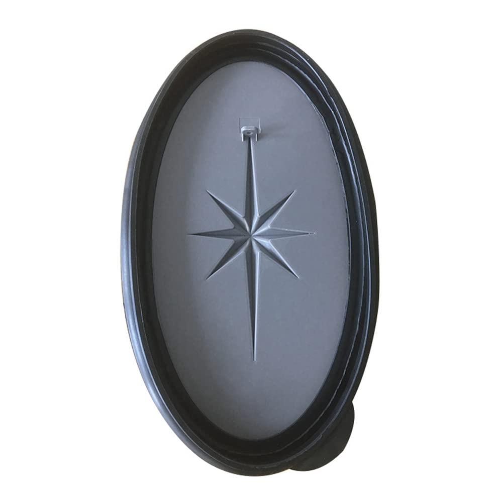 Myingaou Kayak Hatch Cover Kayak Rowing Boat Deck Plate Kayak Boat Deck Hatch Cover Waterproof Kayak Boat Accessories,Gray