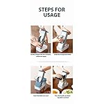 Mandoline Slicer for Kitchen, Adjustable Slicing Thickness, Snap-in Legs, Feeding Port,Food Container, Safe 4in1 multifunctional potato slicer and salad chopper for slices, strips & julienne