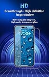 ANANK 9H Anti-Static Reinforced Edge Tempered Glass Screen Protector for 12 Pro Max, Breakthrough High Definition, Large Window, Refreshing Silky Feel