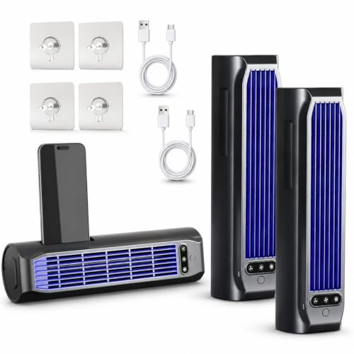 New Summer Cooling Ace Portable Air Conditioner with Phone Holder (Grey*2)