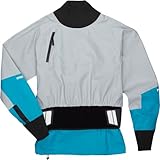 NRS Women's Stratos Semi-Dry Paddling Jacket (US, Alpha, Medium, Regular, Regular, Quarry)