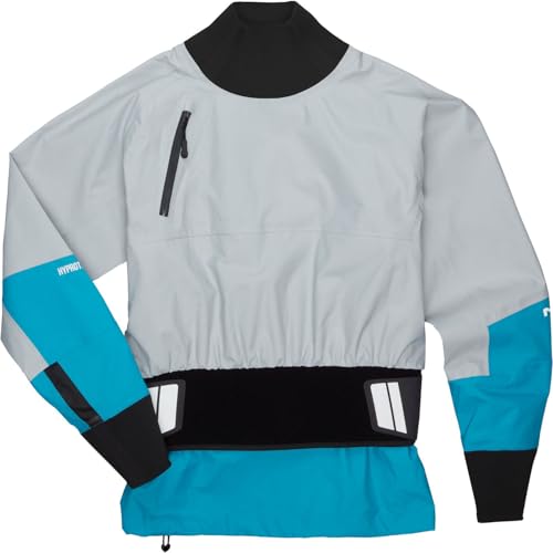 NRS Women's Stratos Semi-Dry Paddling Jacket (US, Alpha, Small, Regular, Regular, Quarry)