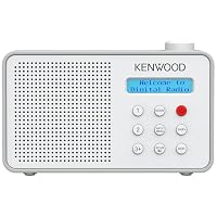 Kenwood – Kenwood CR-M25DAB-W - Tragbares DAB+ Radio mit Bluetooth, Au