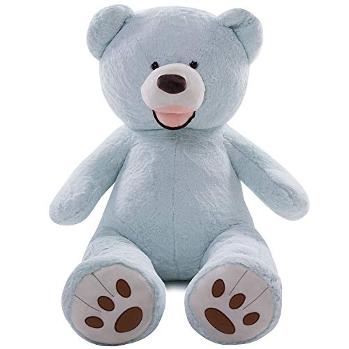 AMIRA TOYS ぬいぐるみ 特大 クマ くま テディベア クリスマス 大きい 動物 ぬいぐるみ 抱き枕 キャラクター INS人気 お誕生日プレゼント インテリア 熊縫い包み 置物 店飾り (ミント, 100cm)