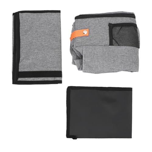 Arenero plegable para gato con tapa y diseño reforzado miniatura 6
