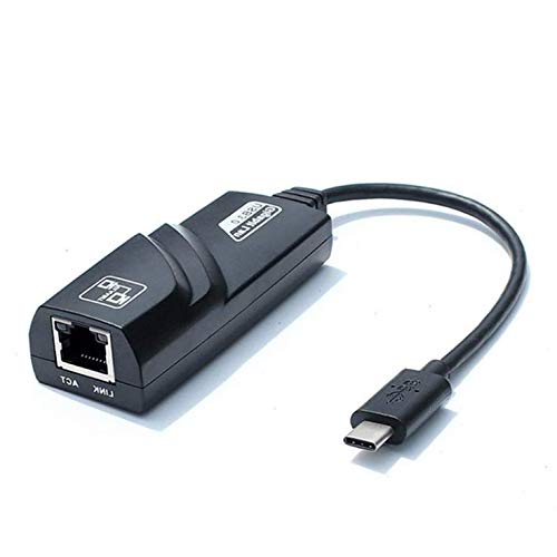 Tobo Type C to RJ45 Gigabit Ethernet Adapter, 10/100 MBPS Network LAN speeds, Universally Compatible with All Type C M-Books, laptops, PCs, Xbox, PS5, Tablets, etc.-TD-214TC.
