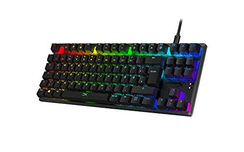HyperX , USB-A, Alloy Origins Core – RGB Mechanische Gaming Tastatur, Tenkeyless, HyperX Red switches (DE layout) – Bild 3