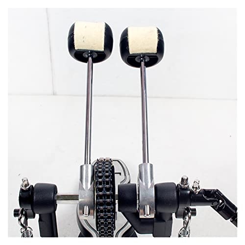 Pedal doble para batería TSTS mecánico cadena doble miniatura 2