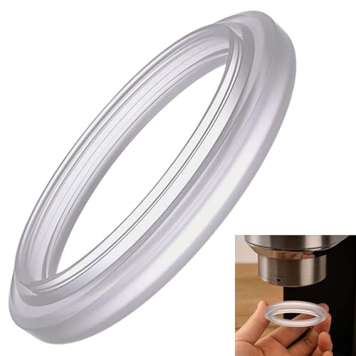 Los 10 mejores smeg ecf01 para espresso en casa Junta de Silicona para Cafetera, Anillo de Sellado Compatible con Modelos De'Longhi EC 820/850/860, DEDICA EC680/EC685 y SMEG ECF01, Resistente al Calor y Antifugas, Seguro para Alimentos