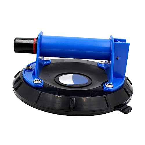 STOBAZA Heavy Duty Double Vacuum Suction Cup Tile Glass Lifter with Ergonomic Handle Strong Sealing Heat Cold Resistant Load Capacity for Smooth Surfaces