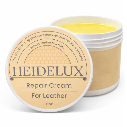 HEIDELUX Leather Restore Cream – Leather & Furniture Restoration Salve