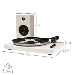 Crosley T150 Tourne-Disque Bluetooth Blanc - Les Beatles, Paul McCartney, John Lennon, RIngo Starr, George Harrison Crosley T150 Tourne-Disque Bluetooth Blanc – Image 5