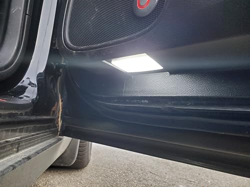 Luces LED blancas para puertas Dodge y Chrysler miniatura 5