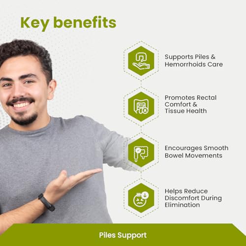 Image of Green Milk Pi-apex Tablets | Ayurvedic Piles Care Supplement | Supports Hemorrhoids Comfort, Rectal Wellness & Healthy Bowel Movement | Helps Digestive Balance, Tissue Strength & Elimination Ease | Herbal Piles Support Formula | 5x30 Tablets