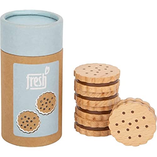Small Foot Biscotti A Sandwich Fresh In Legno, Accessori Per Negozietto E Cucina Per Bambini, Da 3 Anni, 12352 Giocattoli, Multicolore