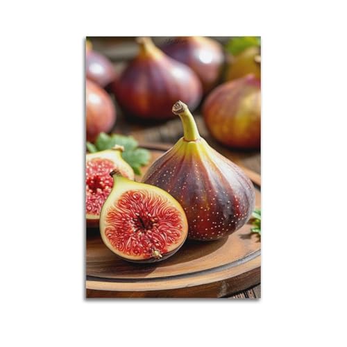 Photographie murale de figues 60x90cm ZHOUKEG sur plaque en bois