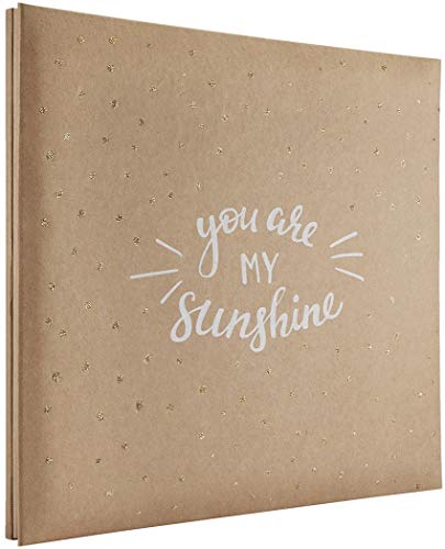 Image of MCS Expandable 10-Page Scrapbook Album with 12 x 12 Inch Pages, 13.5 x 12.5 Inch, You Are My Sunshine