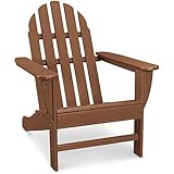 Hanover Classic Adirondack Chair, All-Weather HDPE Outdoor Furniture,...